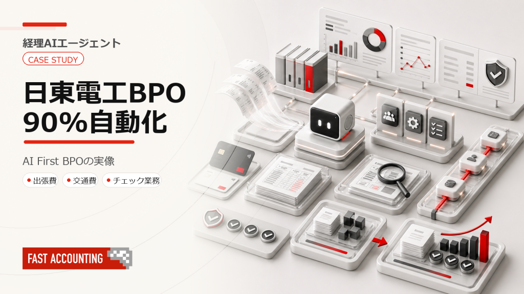 日東電工のAI First BPO事例：経費精算チェック業務90%自動化の実像のサムネイル